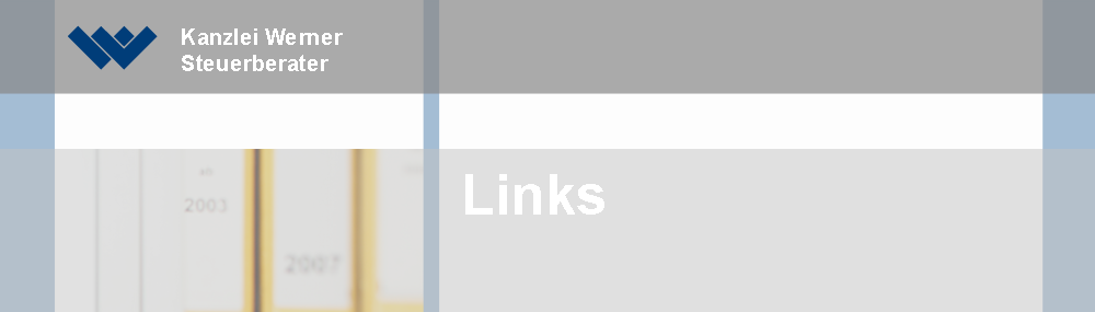 Logo von Steuerberater Werner und Start der Linkseite